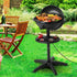 Portable Electric BBQ With Stand Barbeque Grill Burner Cooking